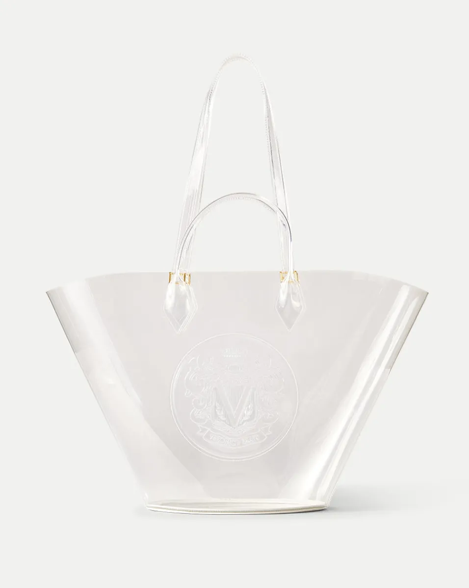 Veronica Beard Shoulder Bags|Tote Bags*Large Crest Tote in Transparent