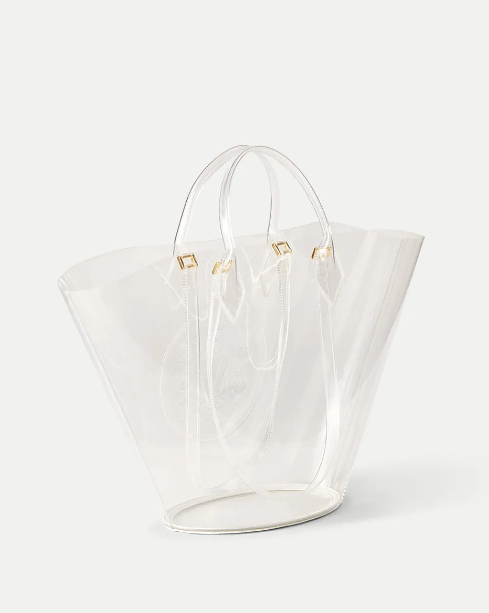Veronica Beard Shoulder Bags|Tote Bags*Large Crest Tote in Transparent