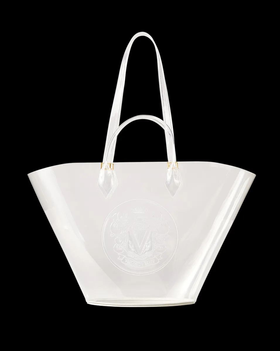 Veronica Beard Shoulder Bags|Tote Bags*Large Crest Tote in Transparent