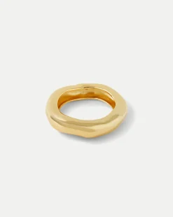 Veronica Beard Accessories|The Veronicas' Favorites*Large Molten Bangle Bracelet in Gold