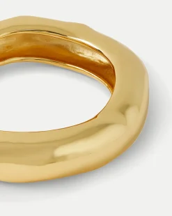 Veronica Beard Accessories|The Veronicas' Favorites*Large Molten Bangle Bracelet in Gold