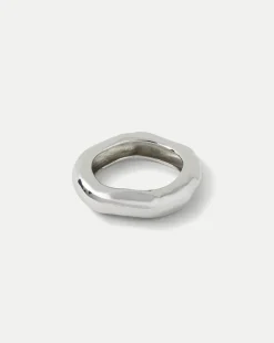 Veronica Beard Accessories|Party Dressing*Large Molten Bangle Bracelet in Silver