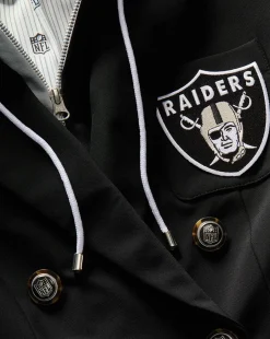 Veronica Beard Jackets & Outerwear*Las Vegas Raiders Dickey Jacket in Black/Silver LasVegasRaiders