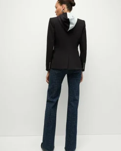 Veronica Beard Jackets & Outerwear*Las Vegas Raiders Dickey Jacket in Black/Silver LasVegasRaiders