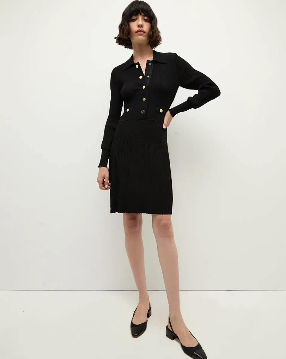 Veronica Beard Dresses*Lauper Sweater Dress in Black