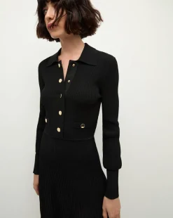 Veronica Beard Dresses*Lauper Sweater Dress in Black