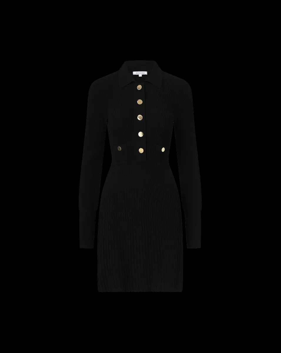 Veronica Beard Dresses*Lauper Sweater Dress in Black