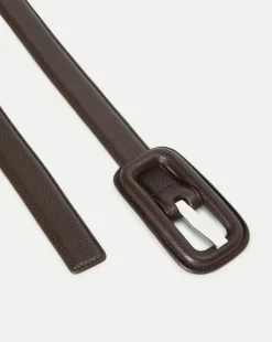 Veronica Beard Accessories*Lavanda Belt in Chocolate Brown ChocolateBrown