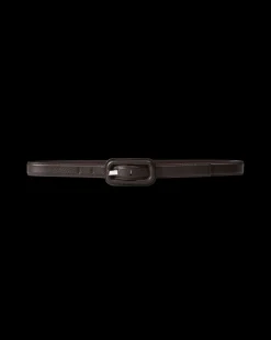 Veronica Beard Accessories*Lavanda Belt in Chocolate Brown ChocolateBrown