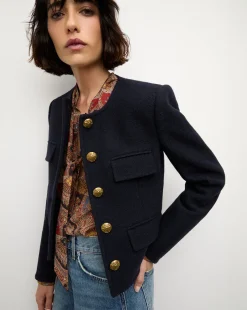 Veronica Beard Jackets & Outerwear|The Veronicas' Favorites*Leslie Jacket in Navy