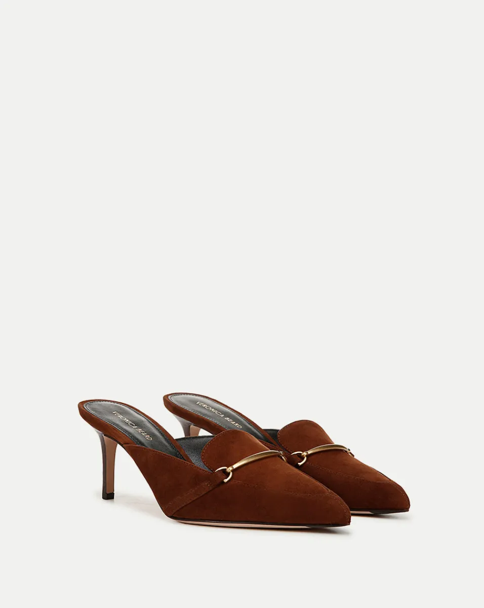 Veronica Beard Pumps|The Veronicas' Favorites*Leslie Suede Mule in Cedar