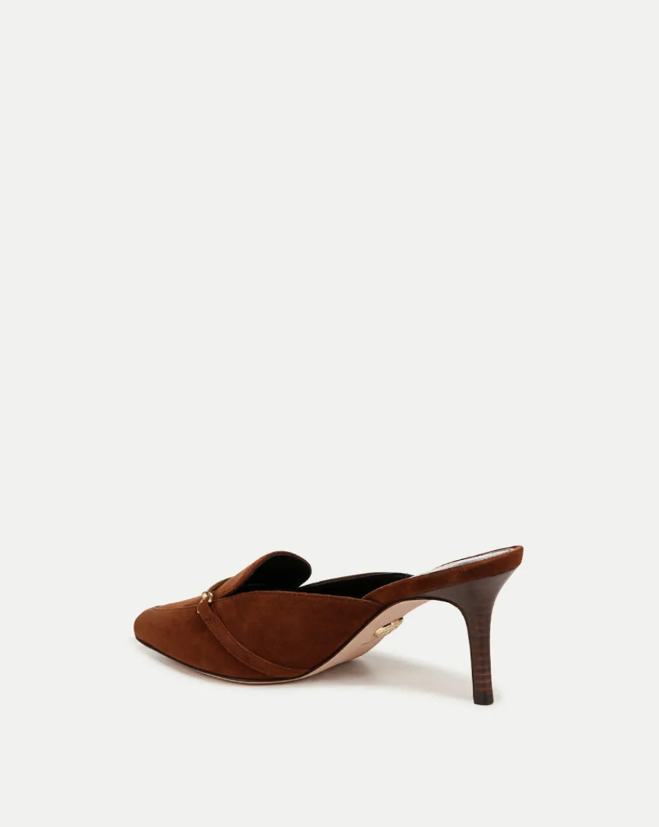 Veronica Beard Pumps|The Veronicas' Favorites*Leslie Suede Mule in Cedar