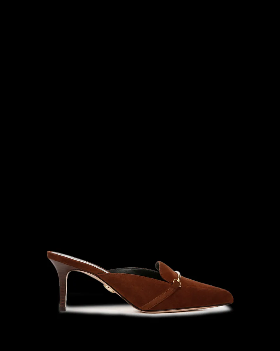 Veronica Beard Pumps|The Veronicas' Favorites*Leslie Suede Mule in Cedar