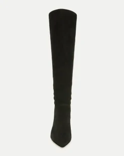 Veronica Beard Boots & Booties*Lexington Suede Boot Black