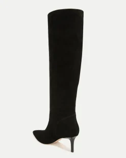 Veronica Beard Boots & Booties*Lexington Suede Boot Black