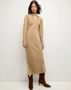 Veronica Beard Dresses|The Veronicas' Favorites*Liberty Maxi Dress in Beige Russet