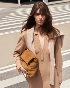 Veronica Beard Dresses|The Veronicas' Favorites*Liberty Maxi Dress in Beige Russet