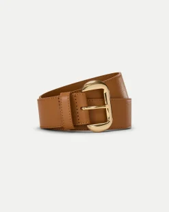 Veronica Beard Accessories|The Gift Guide*Lidia Leather Belt in Tan