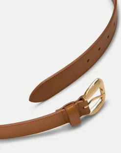 Veronica Beard Accessories|The Gift Guide*Lidia Leather Belt in Tan