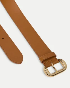 Veronica Beard Accessories|The Gift Guide*Lidia Leather Belt in Tan