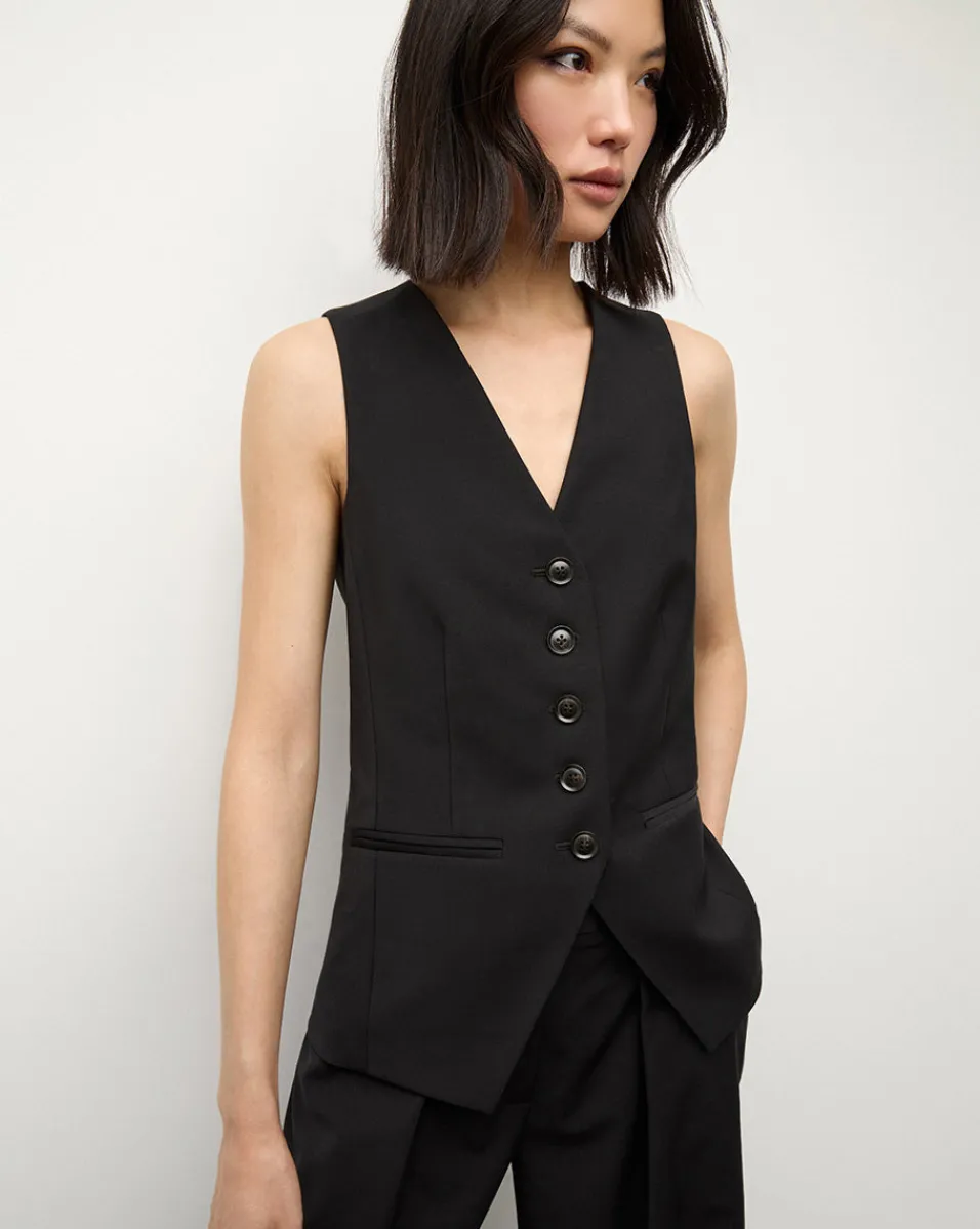 Veronica Beard Jackets & Outerwear|Tops*Liff Suit Vest in Black