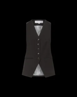 Veronica Beard Jackets & Outerwear|Tops*Liff Suit Vest in Black