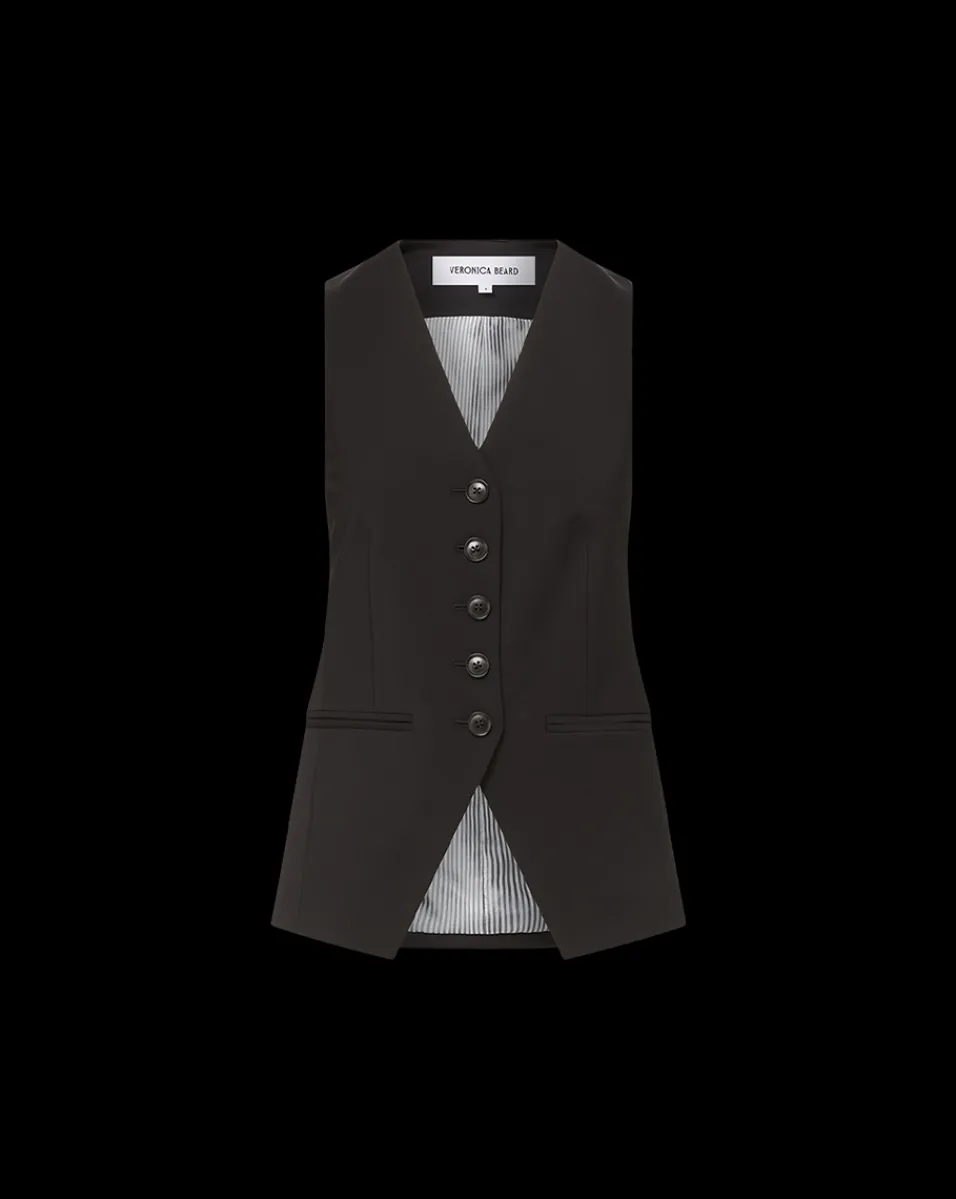 Veronica Beard Jackets & Outerwear|Tops*Liff Suit Vest in Black