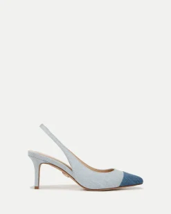 Veronica Beard Pumps|Sandals*Liliana Slingback Pump Denim