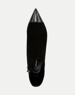 Veronica Beard Boots & Booties|The Veronicas' Favorites*Lisa Cap-Toe Heeled Ankle Boot in Black