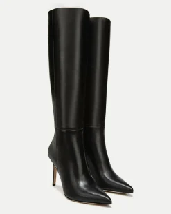 Veronica Beard Boots & Booties|Vb Classics*Lisa Leather Tall Boot in Black