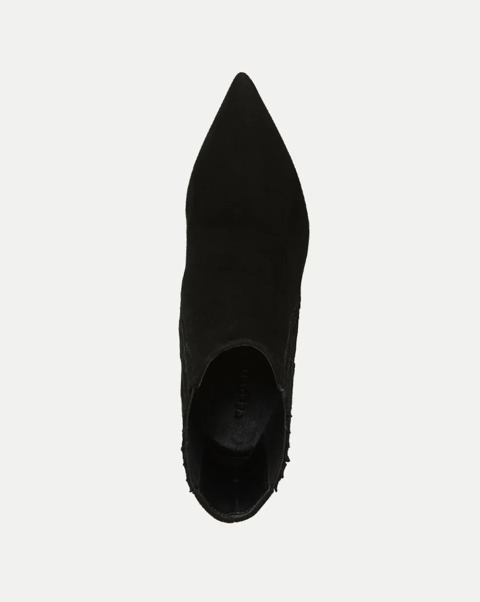 Veronica Beard Boots & Booties|Vb Classics*Lisa Suede Stiletto-Heel Bootie Black