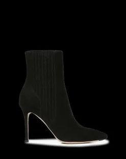 Veronica Beard Boots & Booties|Vb Classics*Lisa Suede Stiletto-Heel Bootie Black