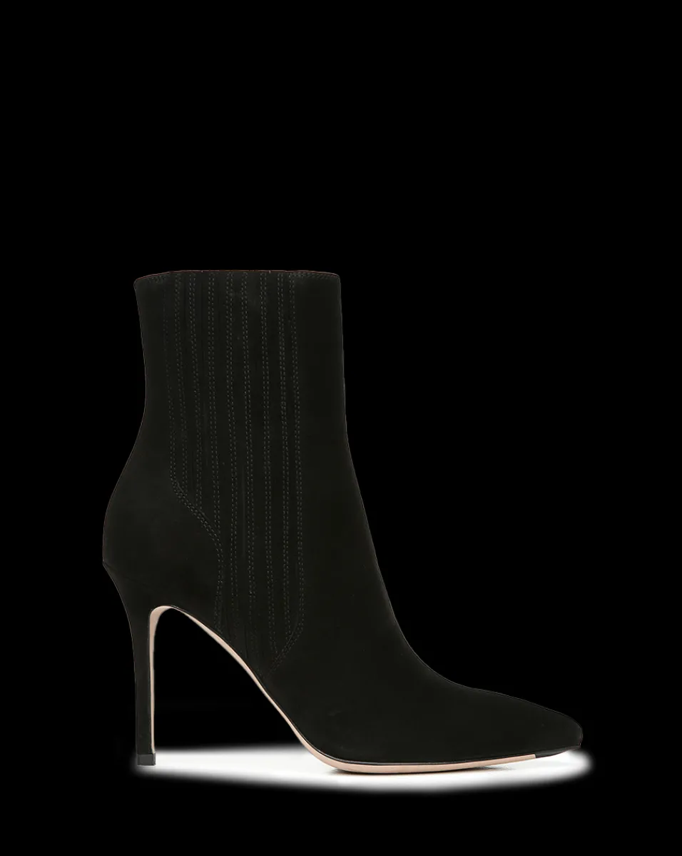 Veronica Beard Boots & Booties|Vb Classics*Lisa Suede Stiletto-Heel Bootie Black