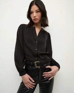 Veronica Beard Accessories|The Gift Guide*Lola Leather Belt in Black