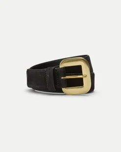 Veronica Beard Accessories|The Gift Guide*Lola Leather Belt in Black