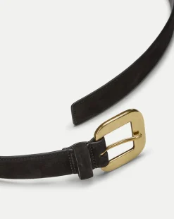 Veronica Beard Accessories|The Gift Guide*Lola Leather Belt in Black