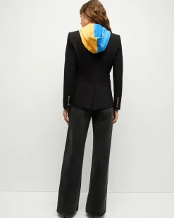 Veronica Beard Jackets & Outerwear|The Gift Guide*Los Angeles Chargers Dickey Jacket in Black/Gold LosAngelesChargers