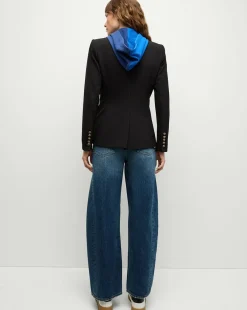 Veronica Beard Jackets & Outerwear|The Gift Guide*Los Angeles Rams Dickey Jacket in Black/Gold LosAngelesRams