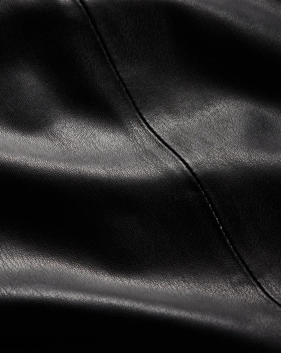 Veronica Beard Skirts & Shorts*Louise Vegan Leather Skirt in Black
