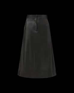 Veronica Beard Skirts & Shorts*Louise Vegan Leather Skirt in Black