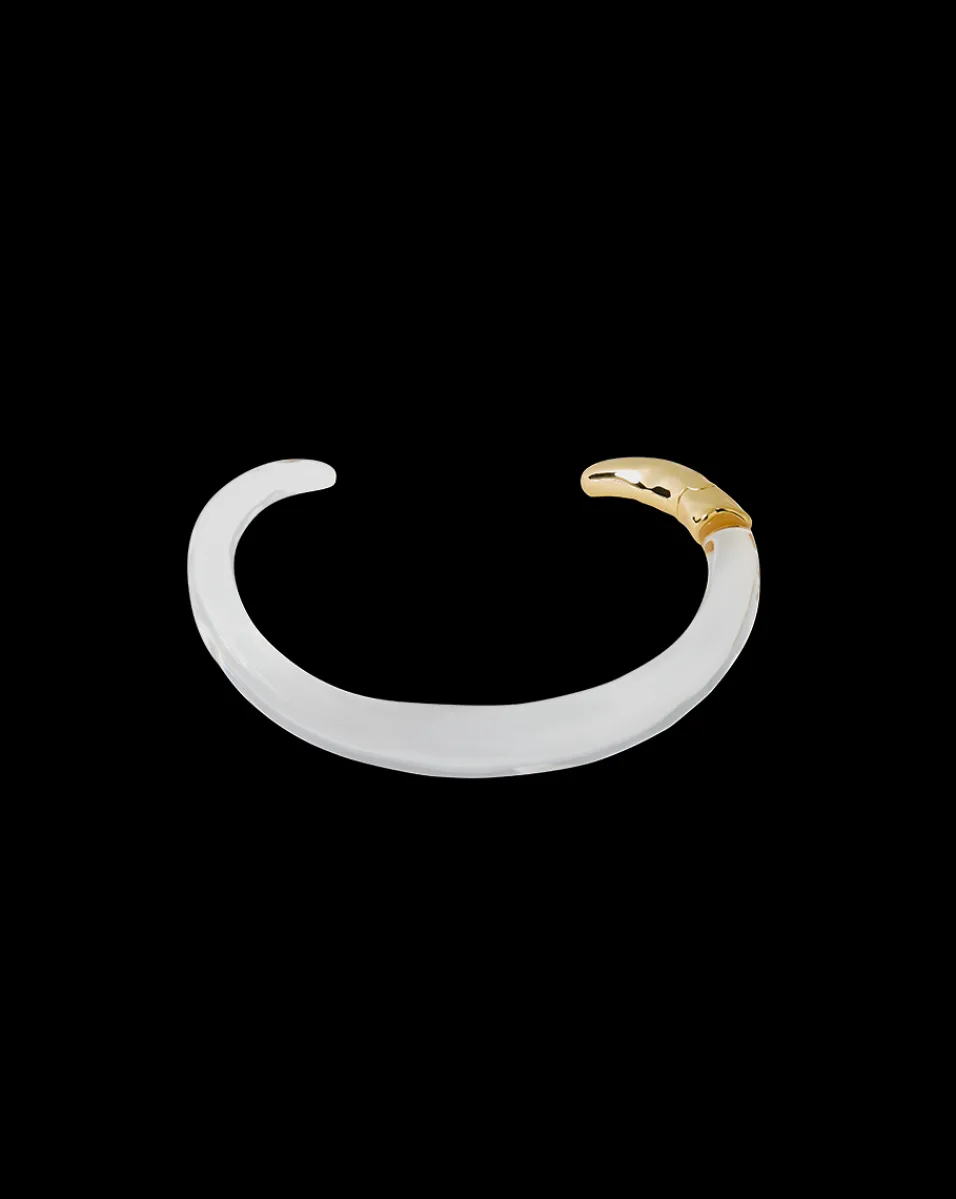 Veronica Beard Accessories|The Veronicas' Favorites*Lucite Collar Necklace in Clear/Gold