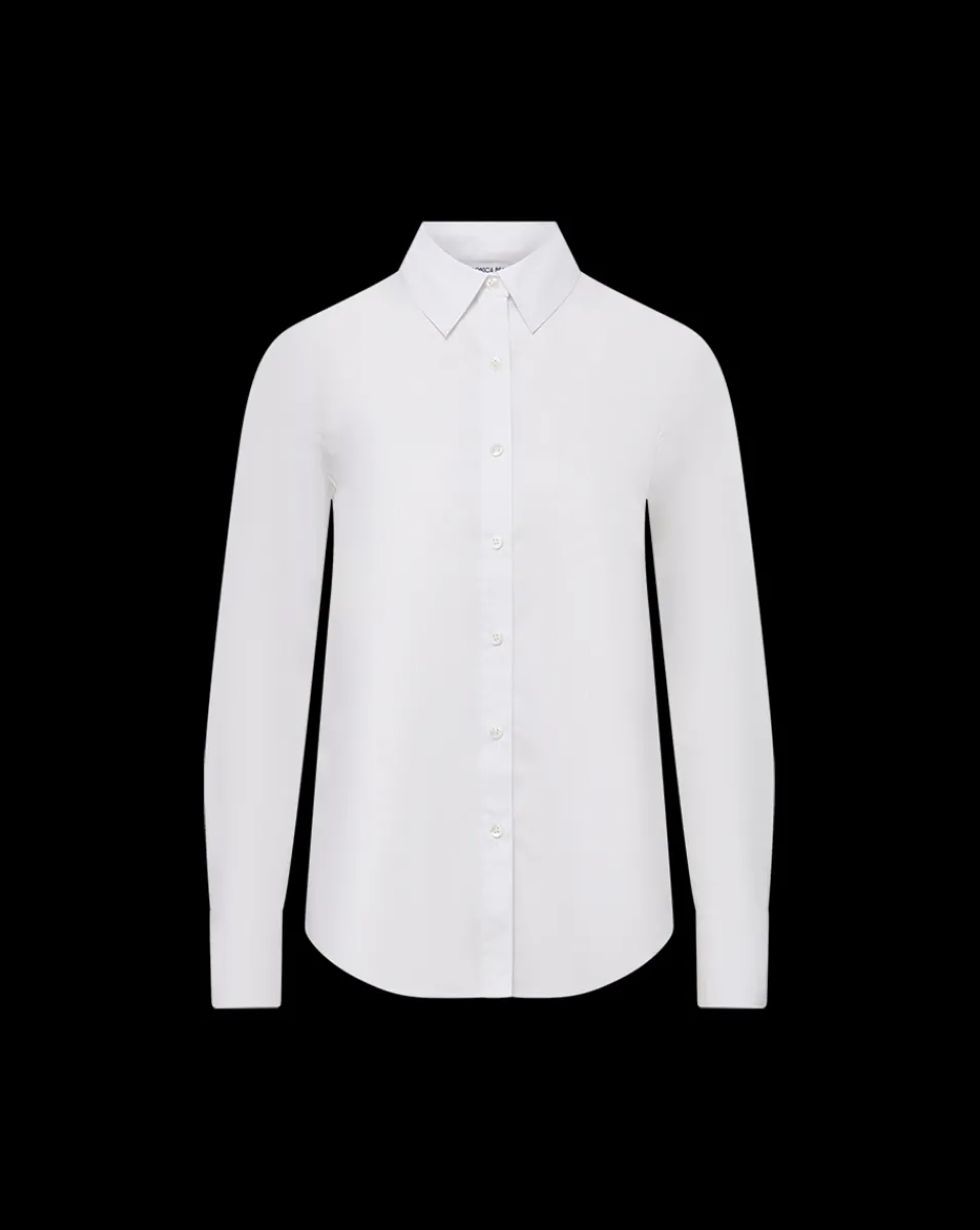Veronica Beard Tops*Marisol Button-Down Shirt in White
