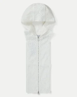 Veronica Beard Dickeys*Marlo Cotton Eyelet Dickey in White