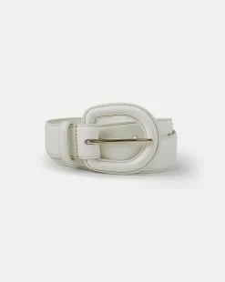 Veronica Beard Accessories*Martina Belt in White