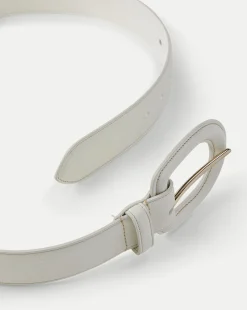 Veronica Beard Accessories*Martina Belt in White