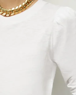 Veronica Beard Tops|Extended Sizes*Mason Baseball Tee White