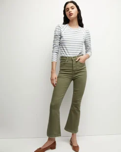 Veronica Beard Tops*Mason Baseball Tee in Hydrangea Multi HydrangeaMulti