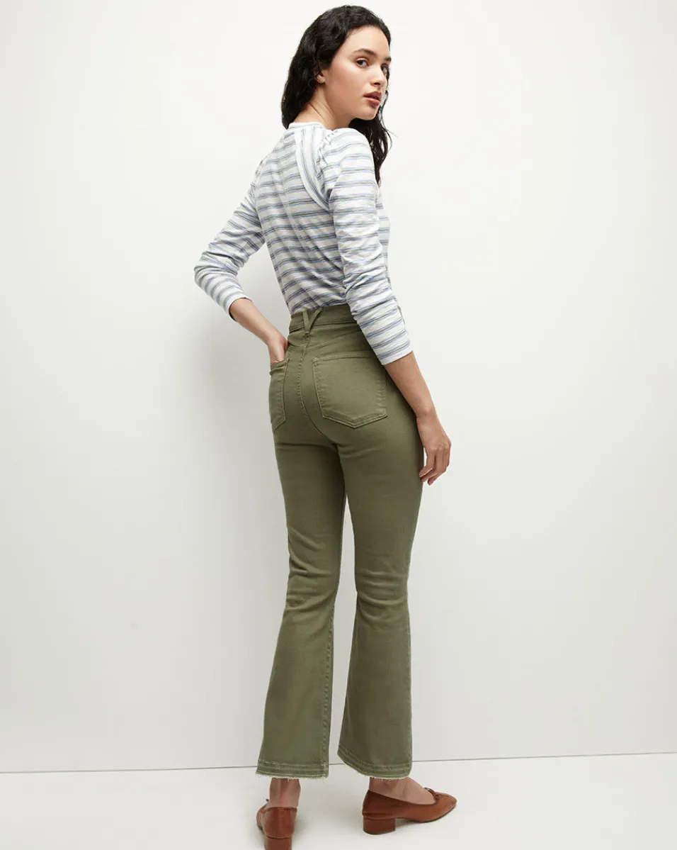 Veronica Beard Tops*Mason Baseball Tee in Hydrangea Multi HydrangeaMulti
