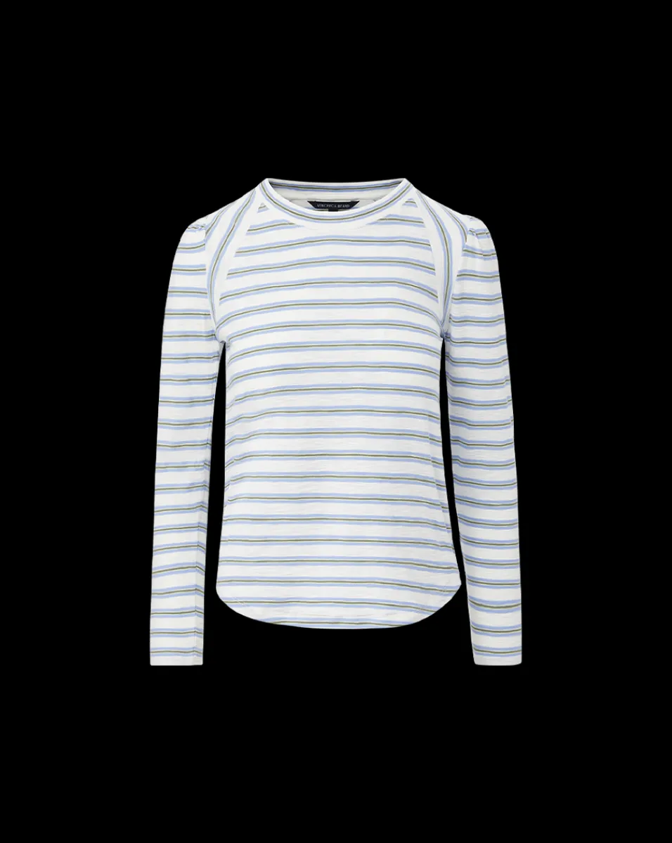 Veronica Beard Tops*Mason Baseball Tee in Hydrangea Multi HydrangeaMulti