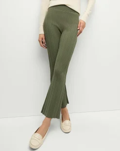 Veronica Beard Pants|Matching Sets*Massaro Knit Pant in Stone Army StoneArmy